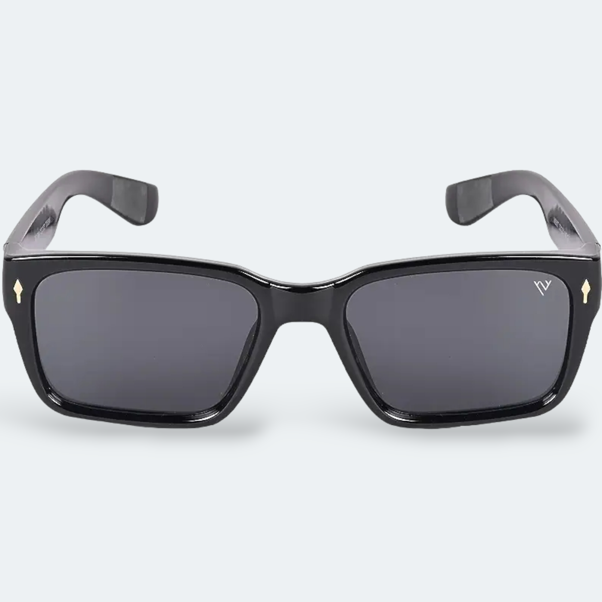 UV Protection Round Sunglasses (Free Size) (For Men & Women, Black)